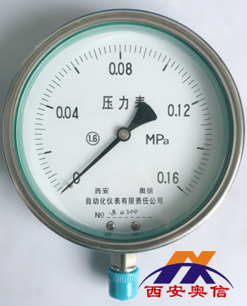 全不锈钢压力表，AXTF-100，AXTF-150
