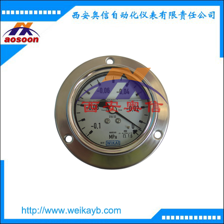  wika压力表  不锈钢压力表PG23CP  德国WIKA