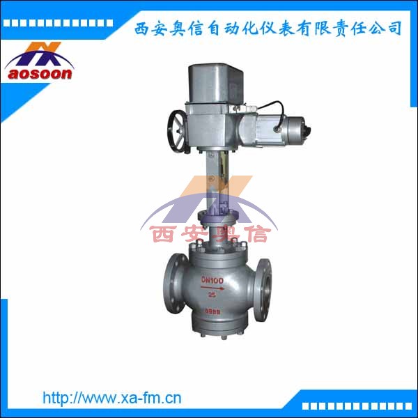 ZAZP-16 DN100电动阀门 ZAZP电动调节阀