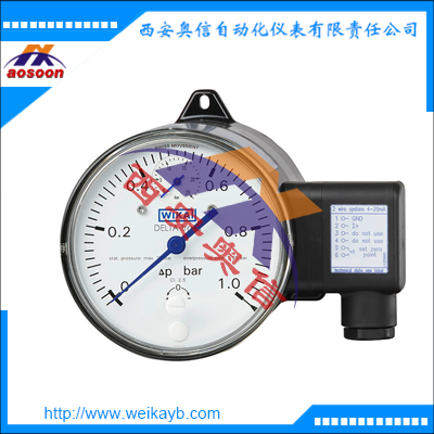 DPGT40 带现场静压指示差压变送器 德国wika