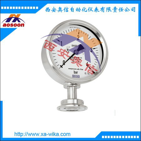 德国wika PG43SA-S 卫生级不锈钢压力表